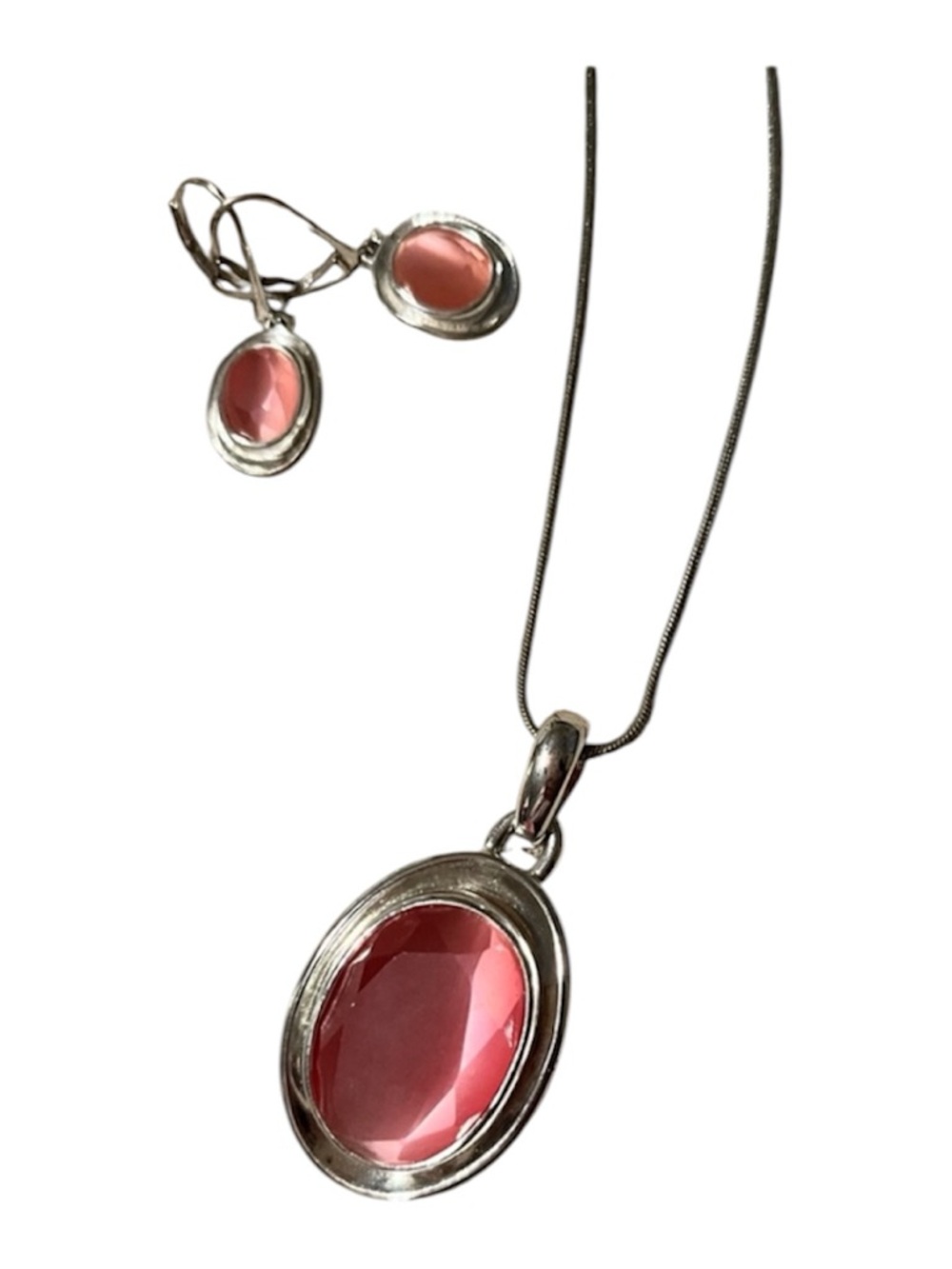 Pink Jewelry Set
